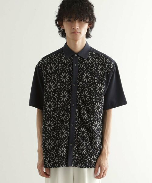 tk.TAKEO KIKUCHI / ティーケー タケオキクチ シャツ・ブラウス | ボタニカルレースシャツ | 詳細13