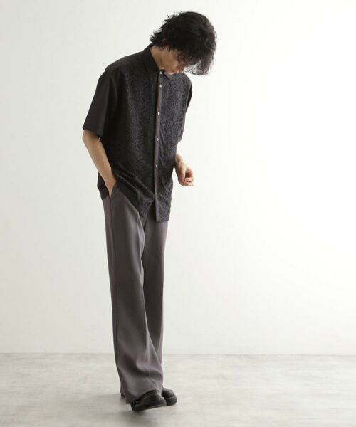 tk.TAKEO KIKUCHI / ティーケー タケオキクチ シャツ・ブラウス | ボタニカルレースシャツ | 詳細6