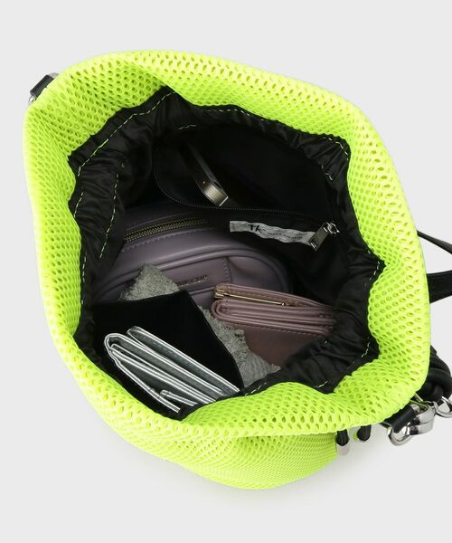 tk.TAKEO KIKUCHI / ティーケー タケオキクチ ショルダーバッグ | メッシュ2WAY巾着ショルダーバッグ | 詳細16