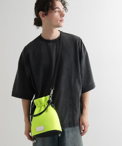 tk.TAKEO KIKUCHI / ティーケー タケオキクチ ショルダーバッグ | メッシュ2WAY巾着ショルダーバッグ | 詳細5