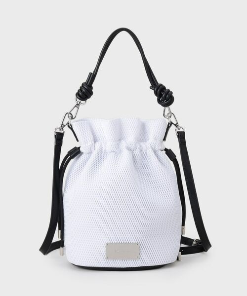 tk.TAKEO KIKUCHI / ティーケー タケオキクチ ショルダーバッグ | メッシュ2WAY巾着ショルダーバッグ | 詳細7