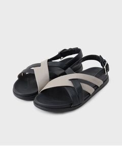 tk.TAKEO KIKUCHI / ティーケー タケオキクチ サンダル | クロスコンビサンダル