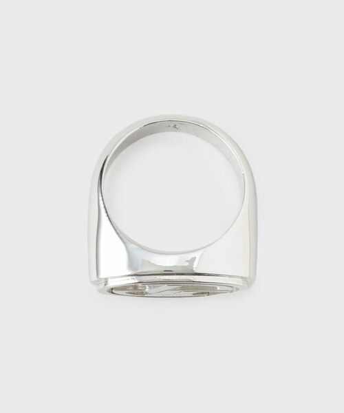 tk.TAKEO KIKUCHI / ティーケー タケオキクチ リング | ボリュームロゴリング | 詳細4