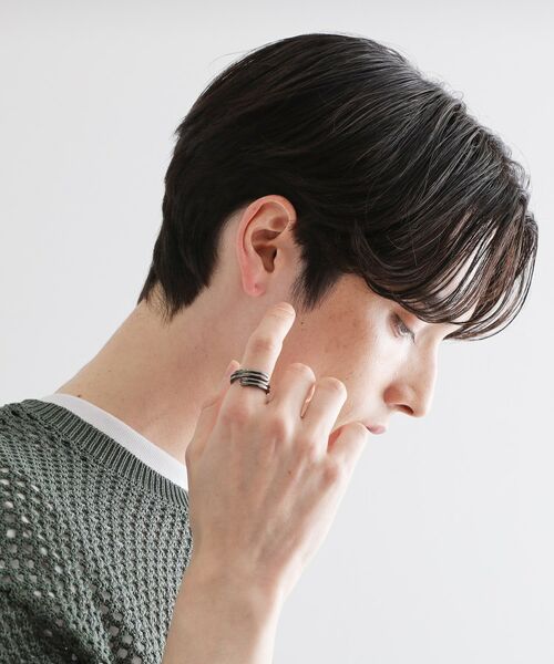 tk.TAKEO KIKUCHI / ティーケー タケオキクチ リング | レイヤー2WAYリング | 詳細5