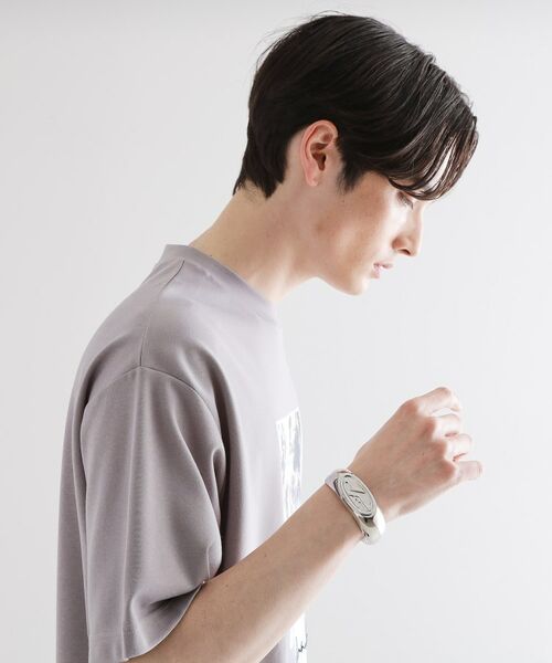 tk.TAKEO KIKUCHI / ティーケー タケオキクチ ブレスレット・バングル | ボリュームロゴバングル | 詳細6