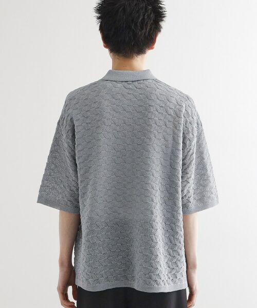 tk.TAKEO KIKUCHI / ティーケー タケオキクチ カーディガン・ボレロ | ニットポロカーディガン | 詳細16