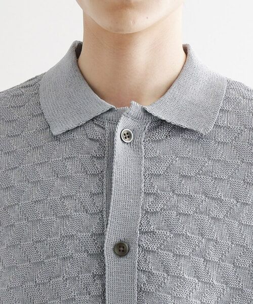 tk.TAKEO KIKUCHI / ティーケー タケオキクチ カーディガン・ボレロ | ニットポロカーディガン | 詳細17