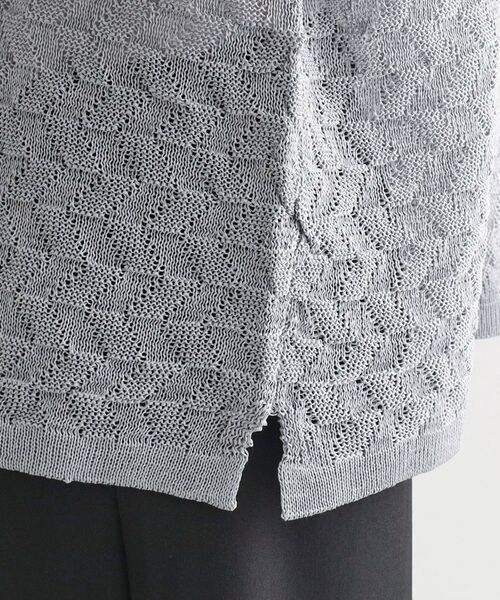 tk.TAKEO KIKUCHI / ティーケー タケオキクチ カーディガン・ボレロ | ニットポロカーディガン | 詳細19
