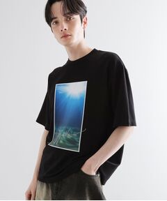 tk.TAKEO KIKUCHI / ティーケー タケオキクチ Tシャツ | ハートグラフィックTシャツ