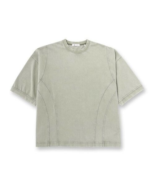 tk.TAKEO KIKUCHI / ティーケー タケオキクチ Tシャツ | ヴィンテージクロップドTシャツ/ヴィンテージライク/半袖Tシャツ | 詳細1