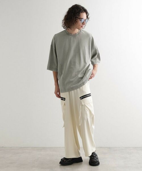 tk.TAKEO KIKUCHI / ティーケー タケオキクチ Tシャツ | ヴィンテージクロップドTシャツ/ヴィンテージライク/半袖Tシャツ | 詳細13