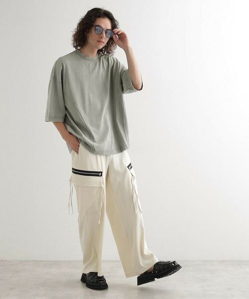 tk.TAKEO KIKUCHI / ティーケー タケオキクチ Tシャツ | ヴィンテージクロップドTシャツ/ヴィンテージライク/半袖Tシャツ | 詳細14