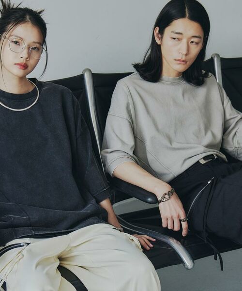 tk.TAKEO KIKUCHI / ティーケー タケオキクチ Tシャツ | ヴィンテージクロップドTシャツ/ヴィンテージライク/半袖Tシャツ | 詳細2