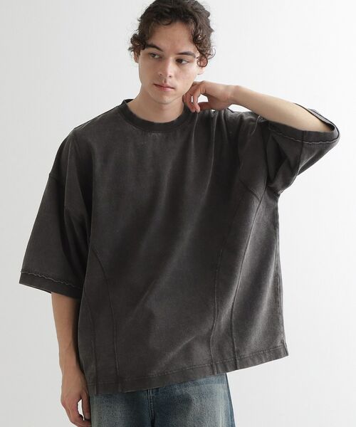 tk.TAKEO KIKUCHI / ティーケー タケオキクチ Tシャツ | ヴィンテージクロップドTシャツ/ヴィンテージライク/半袖Tシャツ | 詳細6