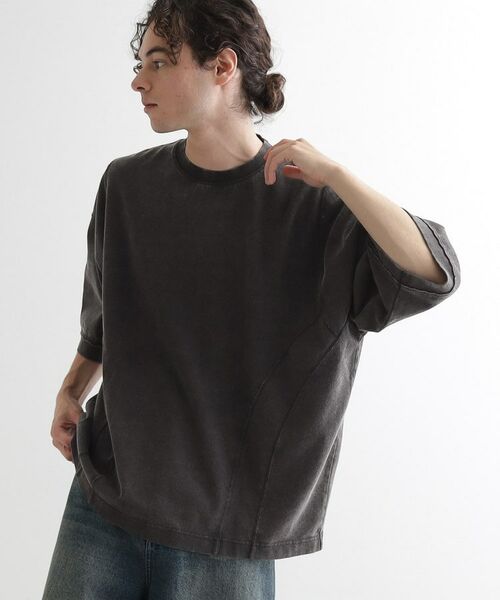 tk. TAKEO KIKUCHI/ティーケー タケオキクチ ビンテージクロップドTシャツ ブラック(019) 03(L) tk. TAKEO KIKUCHI/ティーケー タケオキクチ ビンテージクロップドTシャツ ブラック(019) 03(L)