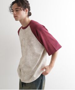 tk.TAKEO KIKUCHI / ティーケー タケオキクチ Tシャツ | ヴィンテージライクラグランTシャツ