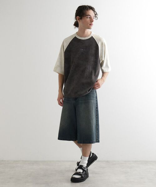 tk.TAKEO KIKUCHI / ティーケー タケオキクチ Tシャツ | ヴィンテージライクラグランTシャツ | 詳細12