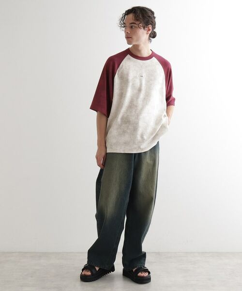 tk.TAKEO KIKUCHI / ティーケー タケオキクチ Tシャツ | ヴィンテージライクラグランTシャツ | 詳細16