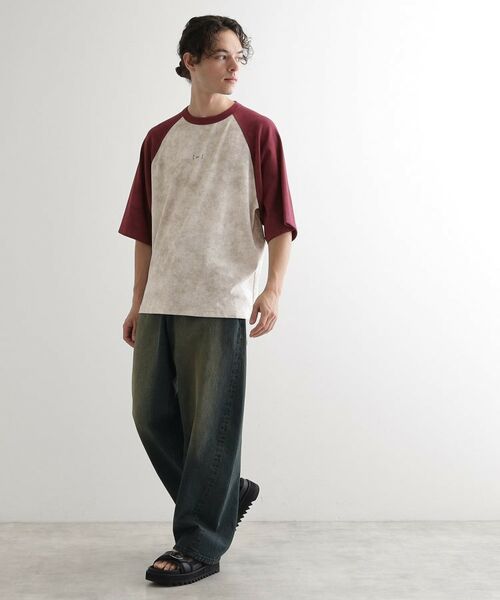 tk.TAKEO KIKUCHI / ティーケー タケオキクチ Tシャツ | ヴィンテージライクラグランTシャツ | 詳細17
