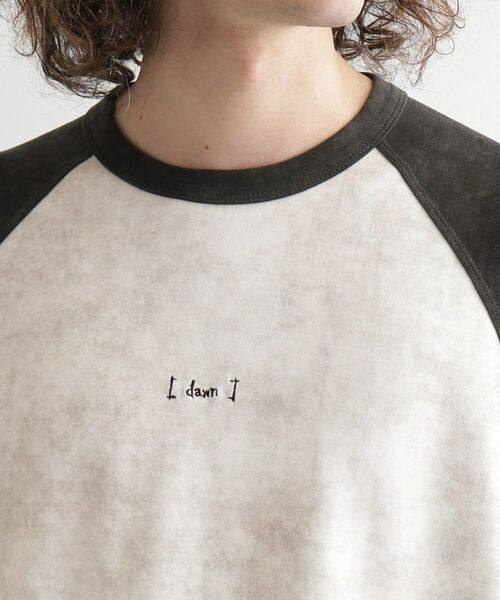 tk.TAKEO KIKUCHI / ティーケー タケオキクチ Tシャツ | ヴィンテージライクラグランTシャツ | 詳細23