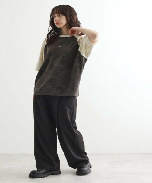 tk.TAKEO KIKUCHI / ティーケー タケオキクチ Tシャツ | ヴィンテージライクラグランTシャツ | 詳細27