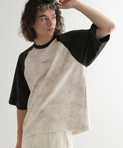 tk.TAKEO KIKUCHI / ティーケー タケオキクチ Tシャツ | ヴィンテージライクラグランTシャツ | 詳細5