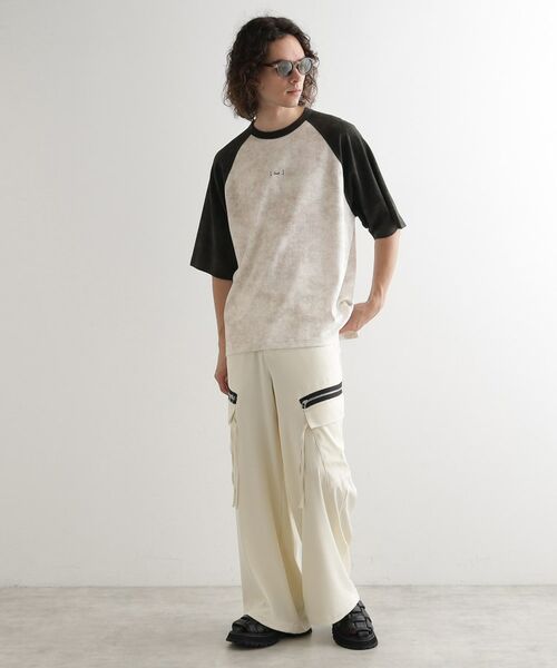 tk.TAKEO KIKUCHI / ティーケー タケオキクチ Tシャツ | ヴィンテージライクラグランTシャツ | 詳細6