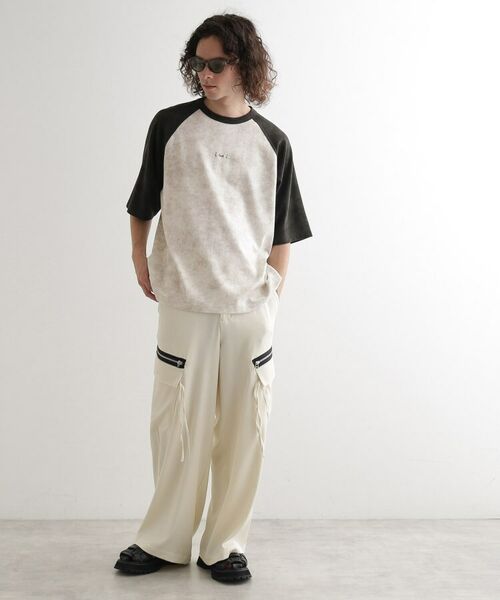 tk.TAKEO KIKUCHI / ティーケー タケオキクチ Tシャツ | ヴィンテージライクラグランTシャツ | 詳細7