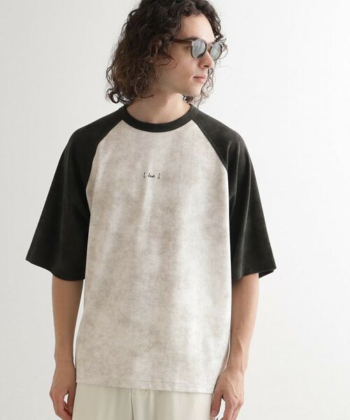 tk. TAKEO KIKUCHI/ティーケー タケオキクチ ヴィンテージライクラグランTシャツ ホワイト(401) 02(M) tk. TAKEO KIKUCHI/ティーケー タケオキクチ ヴィンテージライクラグランTシャツ ホワイト(401) 02(M)