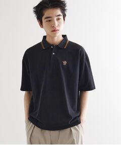 tk.TAKEO KIKUCHI / ティーケー タケオキクチ ポロシャツ | ハートエンブロ鹿の子ポロシャツ