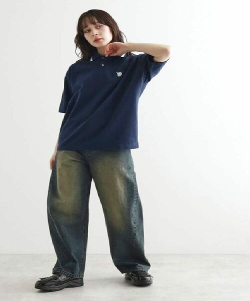 tk.TAKEO KIKUCHI / ティーケー タケオキクチ ポロシャツ | ハートエンブロ鹿の子ポロシャツ | 詳細25