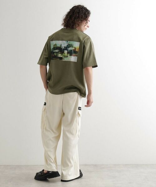 tk.TAKEO KIKUCHI / ティーケー タケオキクチ カットソー | サマースウェード アブストカットソー | 詳細12