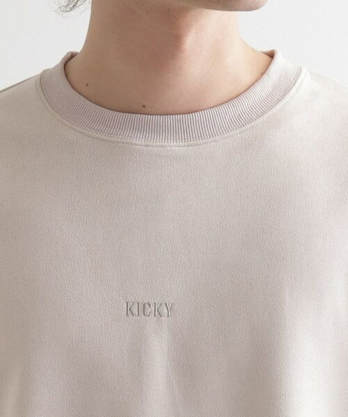 tk.TAKEO KIKUCHI / ティーケー タケオキクチ カットソー | サマースウェード アブストカットソー | 詳細17
