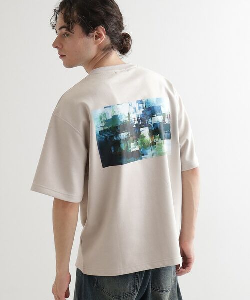 tk.TAKEO KIKUCHI / ティーケー タケオキクチ カットソー | サマースウェード アブストカットソー | 詳細2