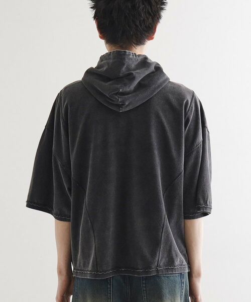 tk.TAKEO KIKUCHI / ティーケー タケオキクチ パーカー | ヴィンテージライククロップドパーカ | 詳細22