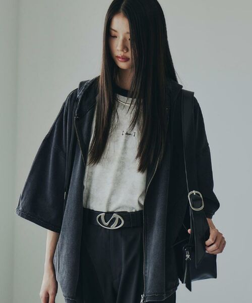 tk.TAKEO KIKUCHI / ティーケー タケオキクチ パーカー | ヴィンテージライククロップドパーカ | 詳細30