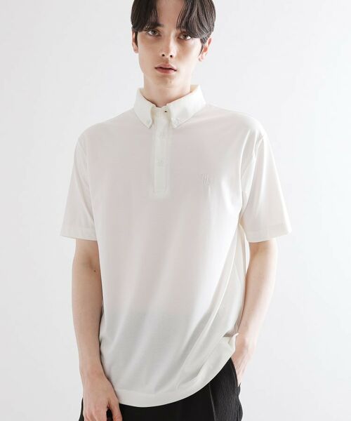 tk.TAKEO KIKUCHI / ティーケー タケオキクチ ポロシャツ | 【マシンウォッシャブル】ハイゲージジャージストレッチポロシャツ | 詳細2