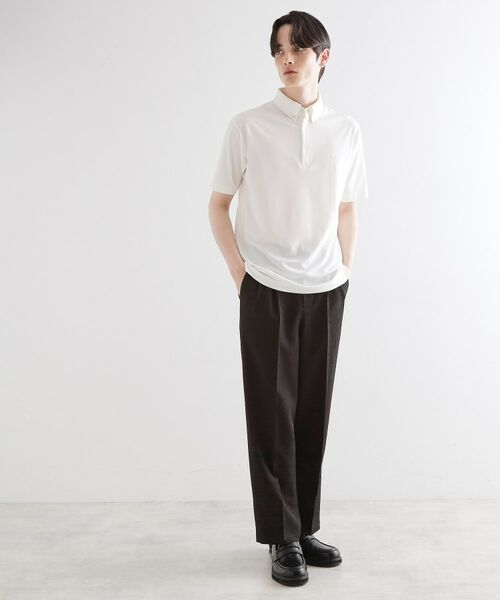 tk.TAKEO KIKUCHI / ティーケー タケオキクチ ポロシャツ | 【マシンウォッシャブル】ハイゲージジャージストレッチポロシャツ | 詳細4
