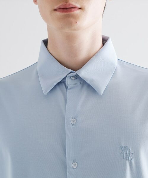 tk.TAKEO KIKUCHI / ティーケー タケオキクチ ポロシャツ | 【マシンウォッシャブル】フロントオープンシャツ | 詳細17