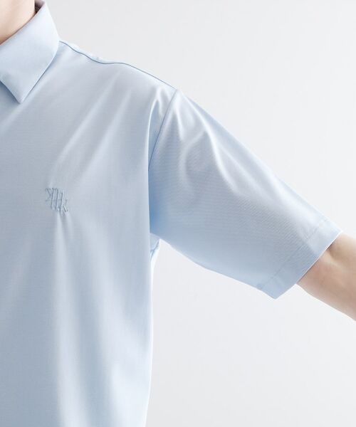tk.TAKEO KIKUCHI / ティーケー タケオキクチ ポロシャツ | 【マシンウォッシャブル】フロントオープンシャツ | 詳細18