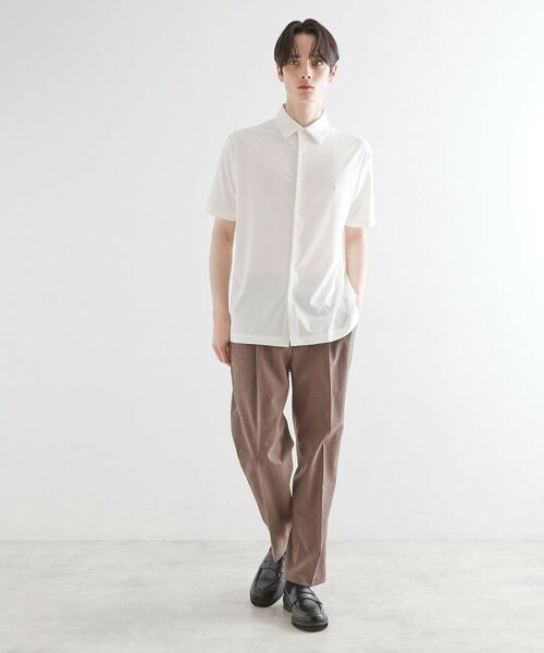tk.TAKEO KIKUCHI / ティーケー タケオキクチ ポロシャツ | 【マシンウォッシャブル】フロントオープンシャツ | 詳細4