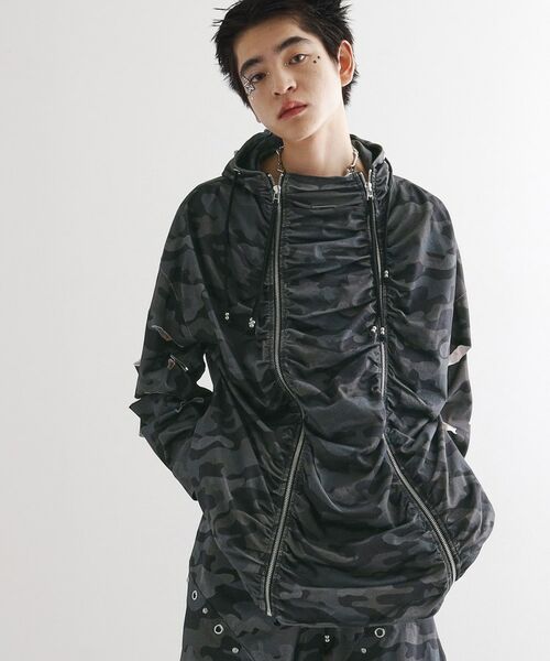 tk. TAKEO KIKUCHI/ティーケー タケオキクチ K'PJT by AOI 『Lightweight Parka』 ブラック(119) 66(WOMENS FREE) tk. TAKEO KIKUCHI/ティーケー タケオキクチ K'PJT by AOI 『Lightweight Parka』 ブラック(119) 66(WOMENS FREE)