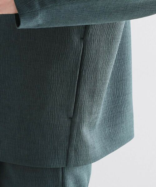 tk.TAKEO KIKUCHI / ティーケー タケオキクチ ノーカラージャケット | 【セットアップ対応】テッククレープノーカラージャケット | 詳細16