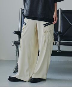 tk.TAKEO KIKUCHI / ティーケー タケオキクチ パンツ | AラインサイドZIPカーゴパンツ