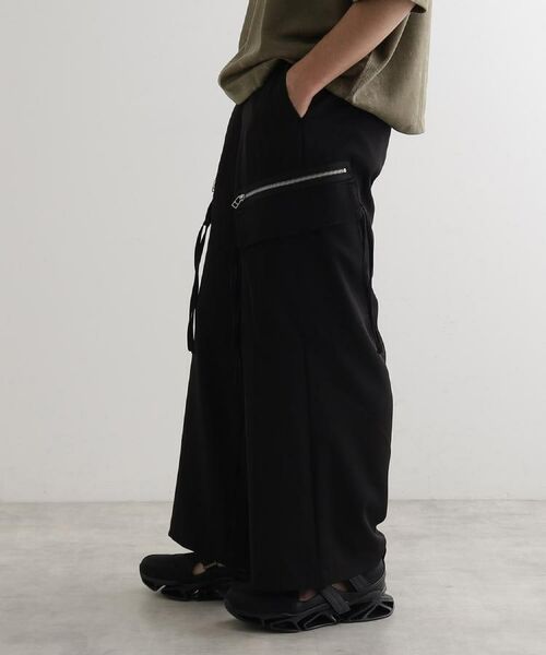 tk.TAKEO KIKUCHI / ティーケー タケオキクチ パンツ | AラインサイドZIPカーゴパンツ | 詳細26