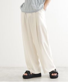 tk.TAKEO KIKUCHI / ティーケー タケオキクチ パンツ | リネンタッチ バレルスラックス