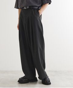 tk.TAKEO KIKUCHI / ティーケー タケオキクチ パンツ | リネンタッチ バレルスラックス