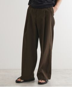 tk.TAKEO KIKUCHI / ティーケー タケオキクチ パンツ | リネンタッチ バレルスラックス