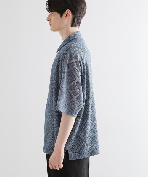 tk.TAKEO KIKUCHI / ティーケー タケオキクチ シャツ・ブラウス | 片染めレースシャツ | 詳細15