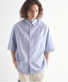 tk.TAKEO KIKUCHI / ティーケー タケオキクチ シャツ・ブラウス | ストライプ刺繍シャツ